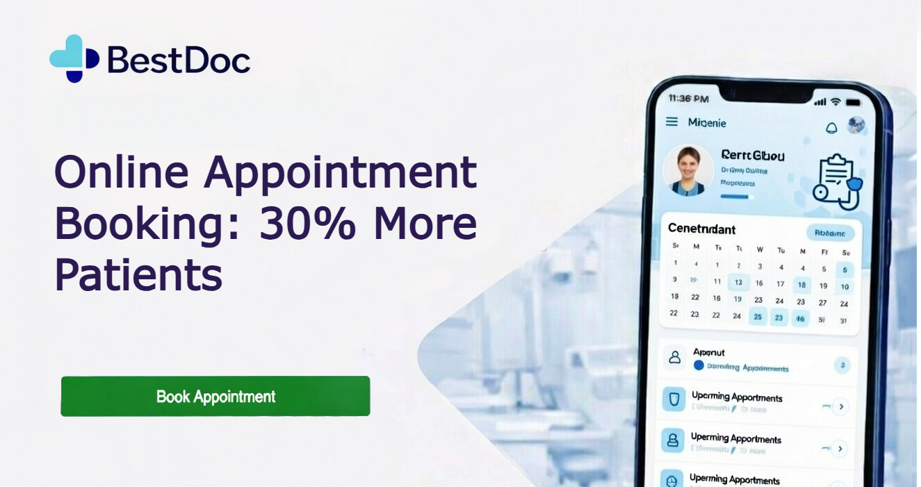 How Online Appointment Booking Can Boost Patient Flow in Your Clinic by Up to 30%
