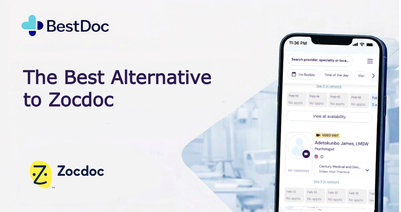 Zocdoc vs BestDoc: Comparing Medical Appointment Scheduling Platforms